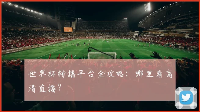 世界杯转播平台全攻略：哪里看高清直播？